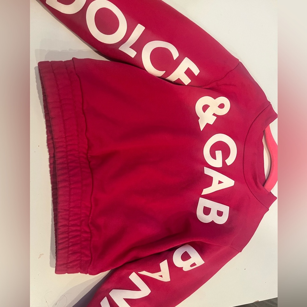 Dolce & Gabbana Pink Sweatshirt
